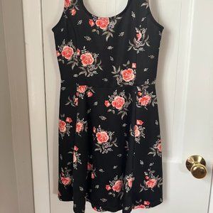 H&M Floral Dress Size 10